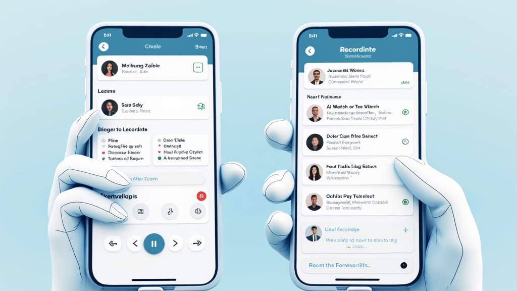 AI Voice Recorder App Screenshot