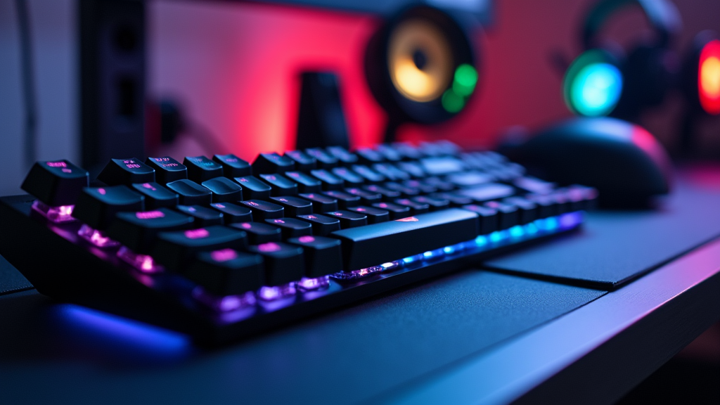 Ergonomic gaming keyboard 2025